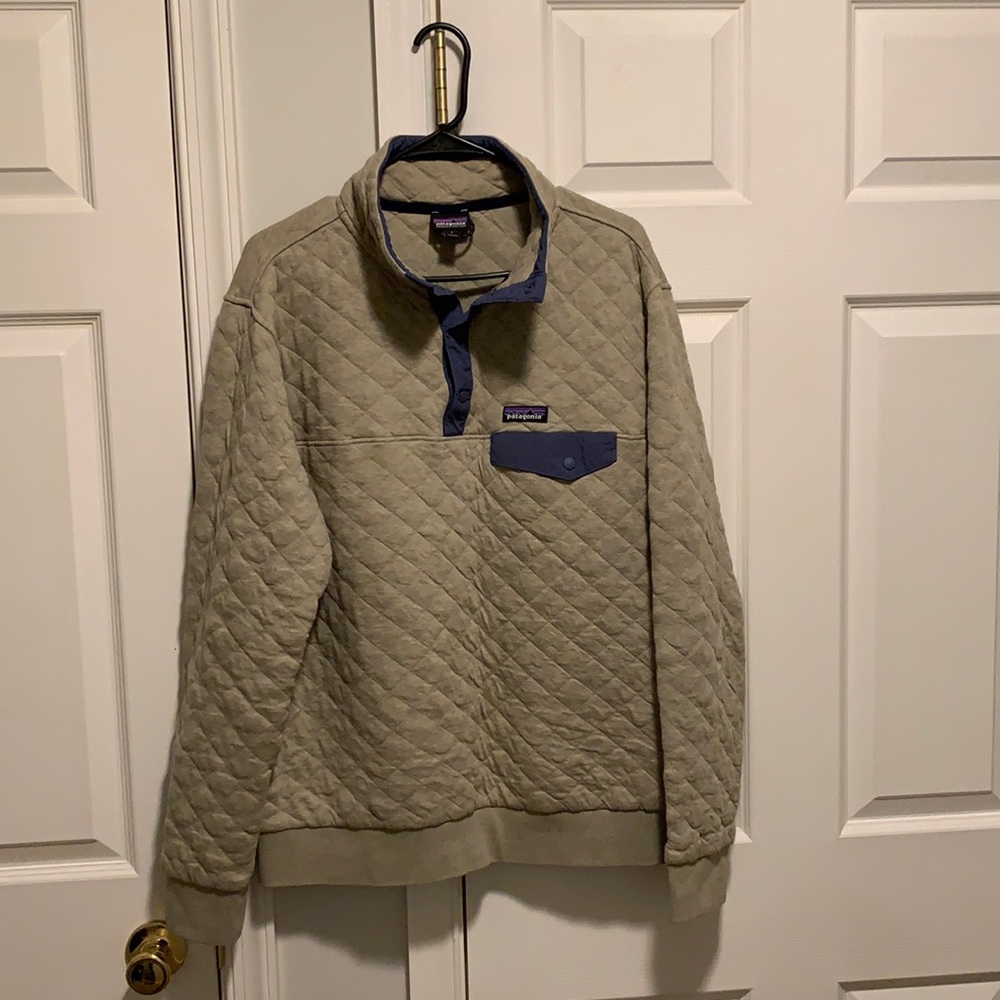 Men’s Organic Cotton Quilt Snap-T Pullover